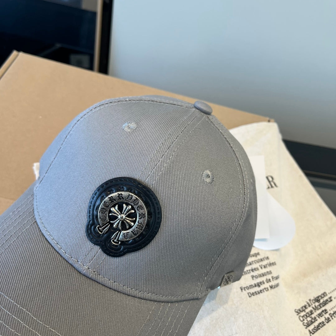 Chrome Hearts Grey Baseball Cap