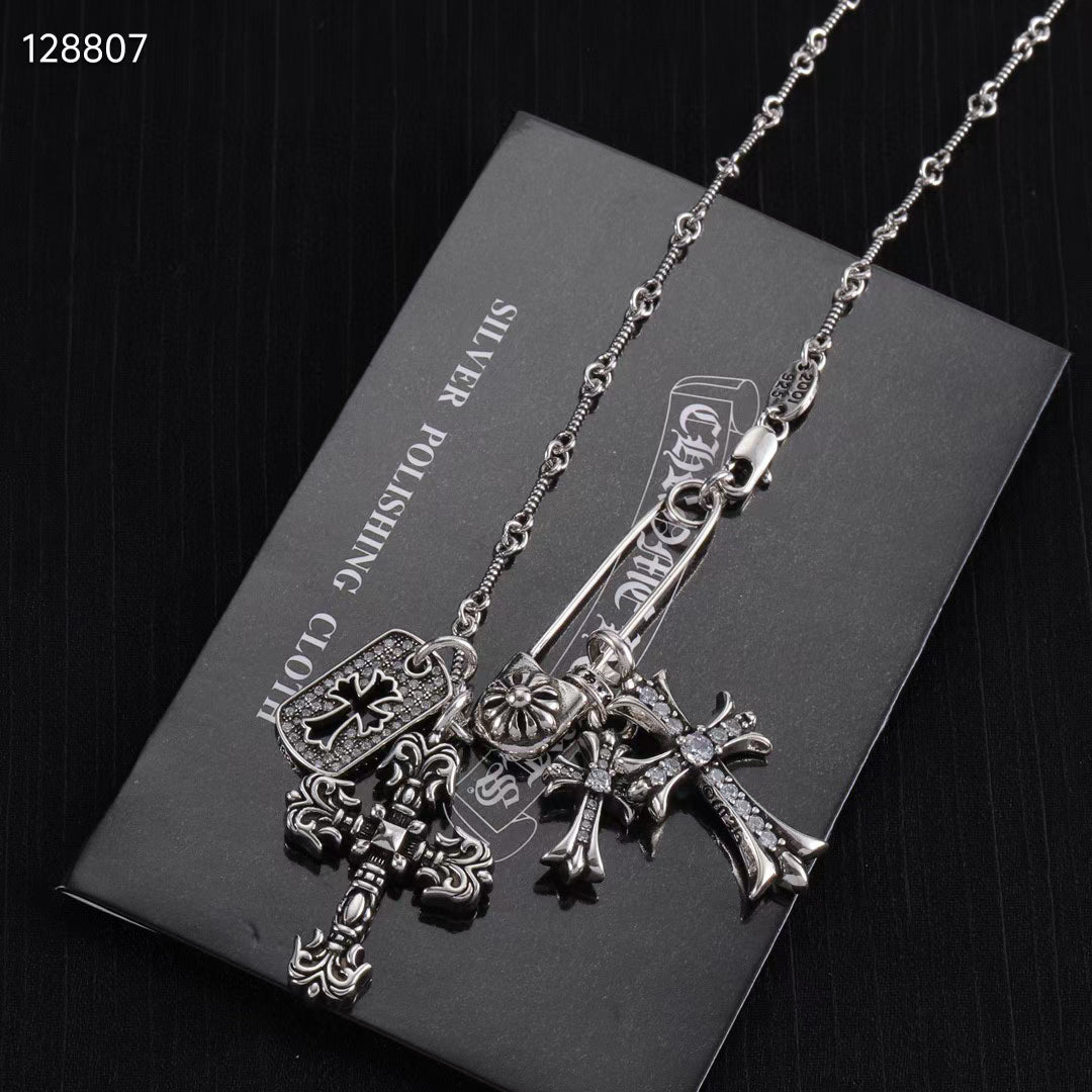 Chrome Hearts Multi-Element Combination Necklace
