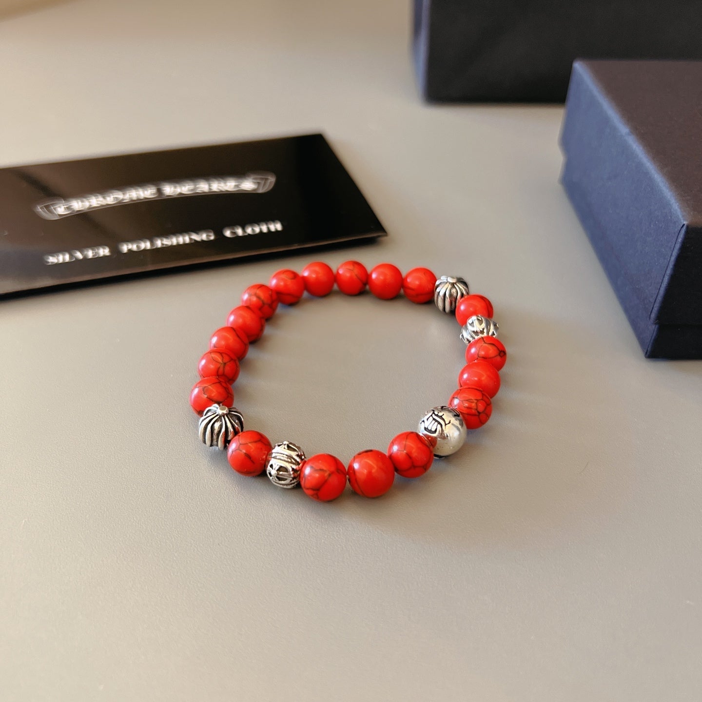 Chrome Hearts Vintage Beaded Bracelet