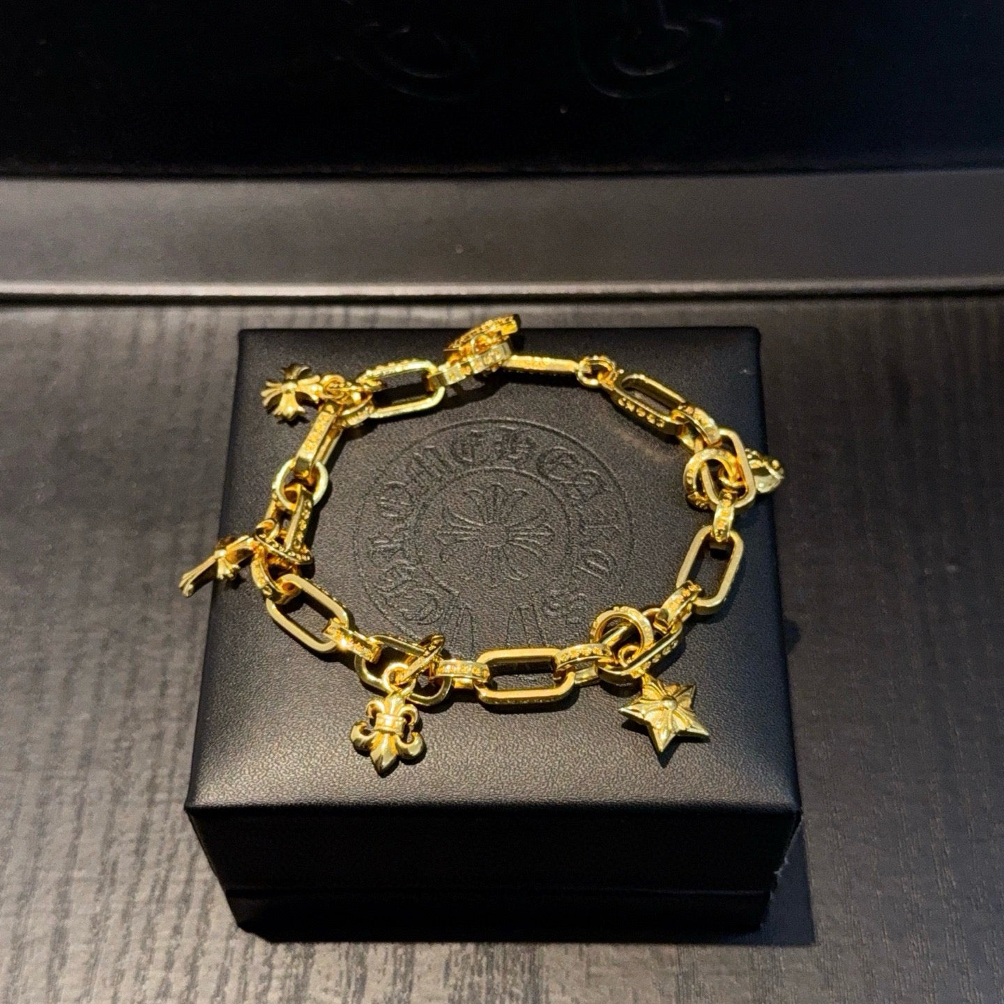 Chrome Hearts Multi-Element Pendant Bracelet
