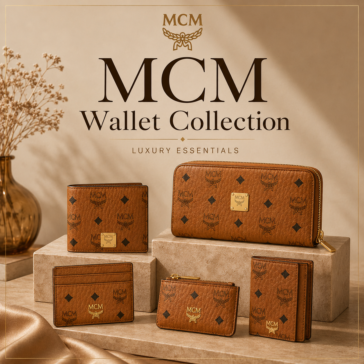 MCM Clutch /Wallet Collection