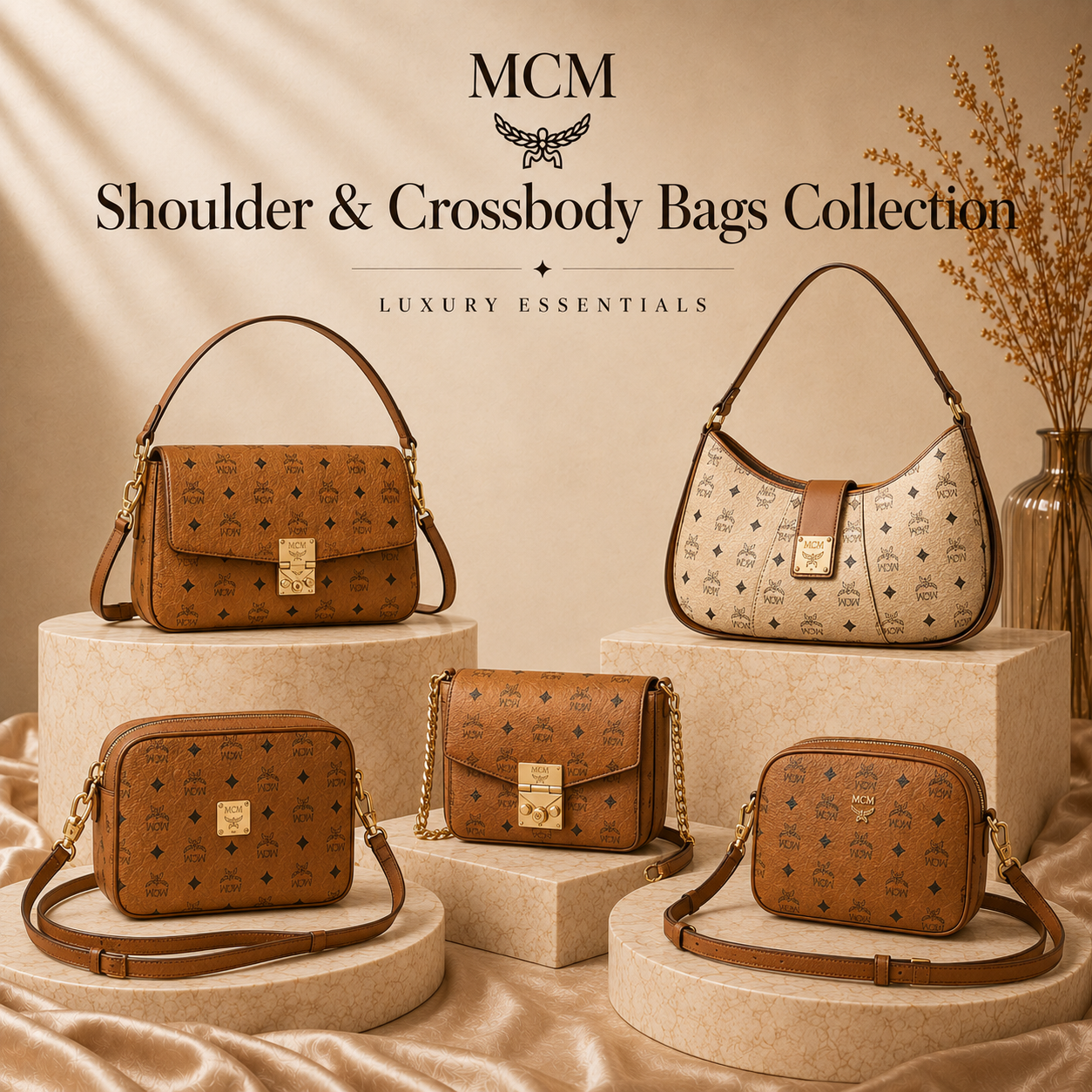 MCM Shoulder Bag / Crossbody Bag Collection