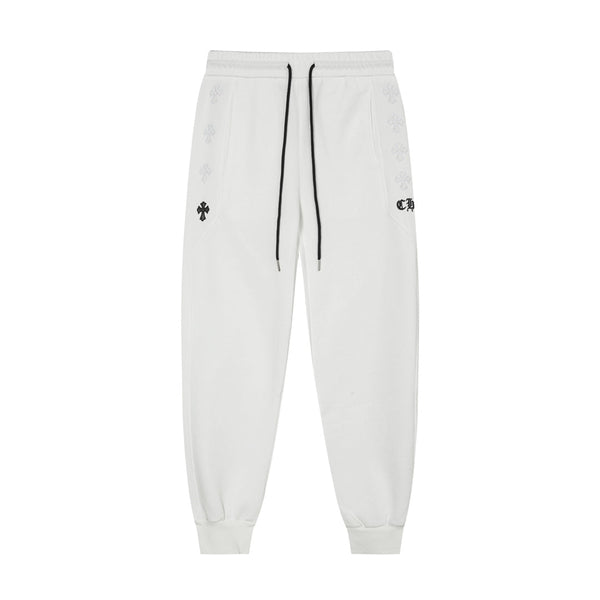 Chrome Hearts "Side Cross Embroidery" Jogger Sweatpants