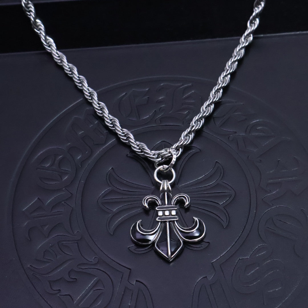 Chrome Hearts Scout Cross Pendant Necklace