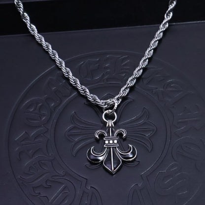 Chrome Hearts Scout Cross Pendant Necklace