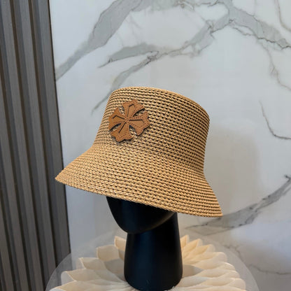 Chrome Hearts Straw Bucket Hat
