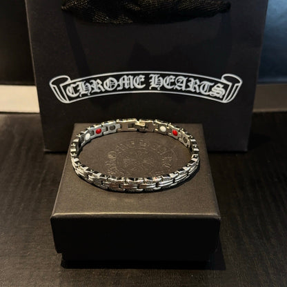 Chrome Hearts 925 Silver Gothic Letter Bracelet