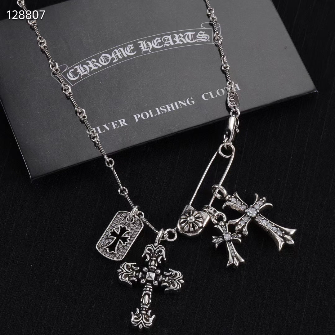 Chrome Hearts Multi-Element Combination Necklace