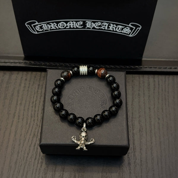 Chrome Hearts Obsidian Bracelet