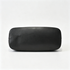 The Row Camden Medium Leather Bag | 32cm Black Smooth Calfskin Shoulder Bag | Minimalist Crossbody Tote