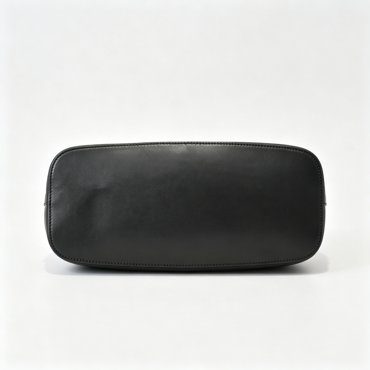 The Row Camden Medium Leather Bag | 32cm Black Smooth Calfskin Shoulder Bag | Minimalist Crossbody Tote