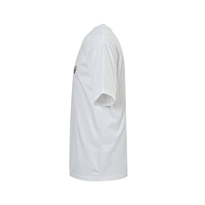 Chrome Hearts Men's White Cotton T-Shirt - Classic Banner Logo Crewneck Tee