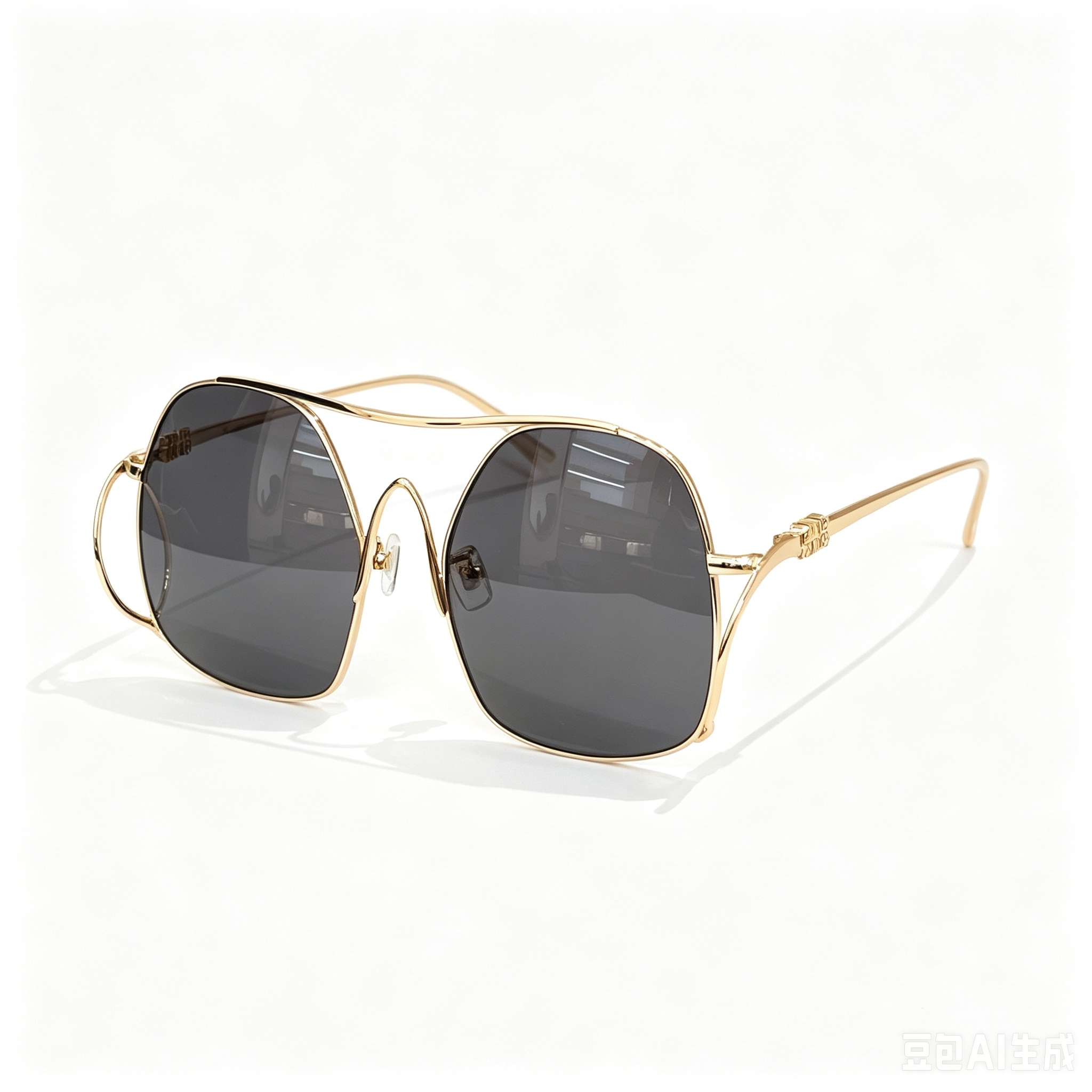 Miu Miu SMU A58 series metal frame sunglasses