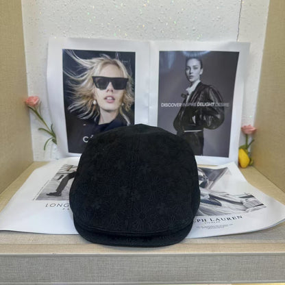 Chrome Hearts All-Over Cross Pattern Beret