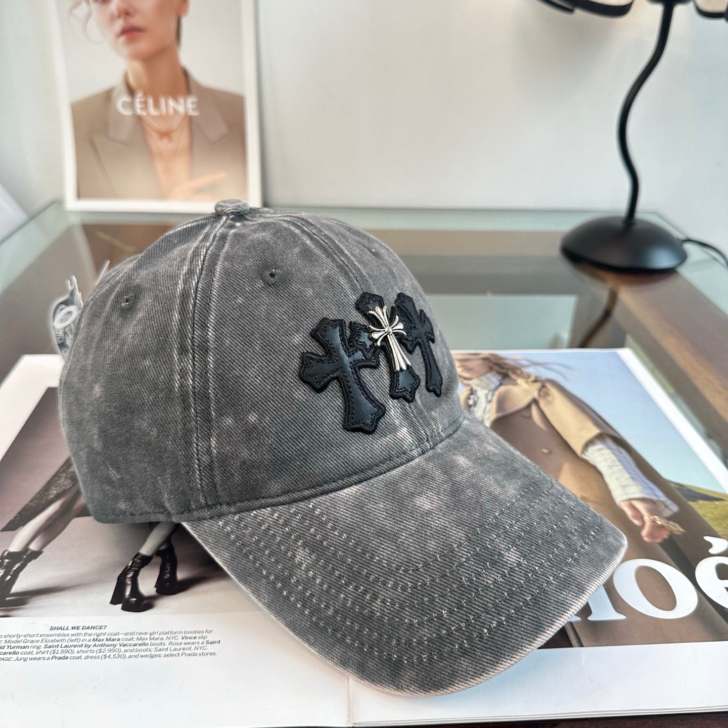 Chrome Hearts Cross Baseball Cap