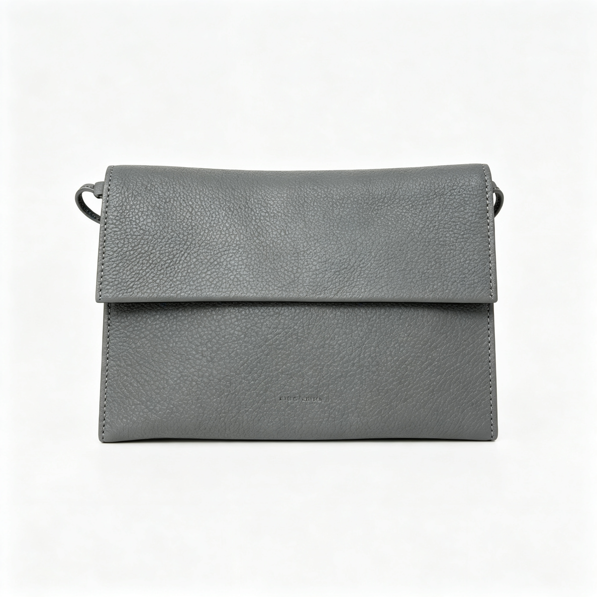 The Row Park Tote Three Large Leather Tote Bag | Elephant Grey Pebbled Leather Handbag with Matching Pouch | Women's Designer Commuter Bag
