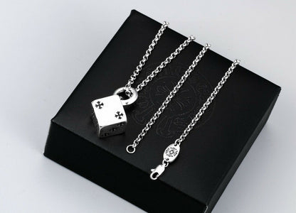 Chrome Hearts Dice Pendant Necklace