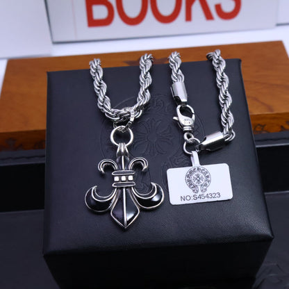 Chrome Hearts Scout Cross Pendant Necklace