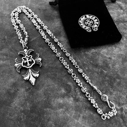 Chrome Hearts Vintage Scout Cross Necklace