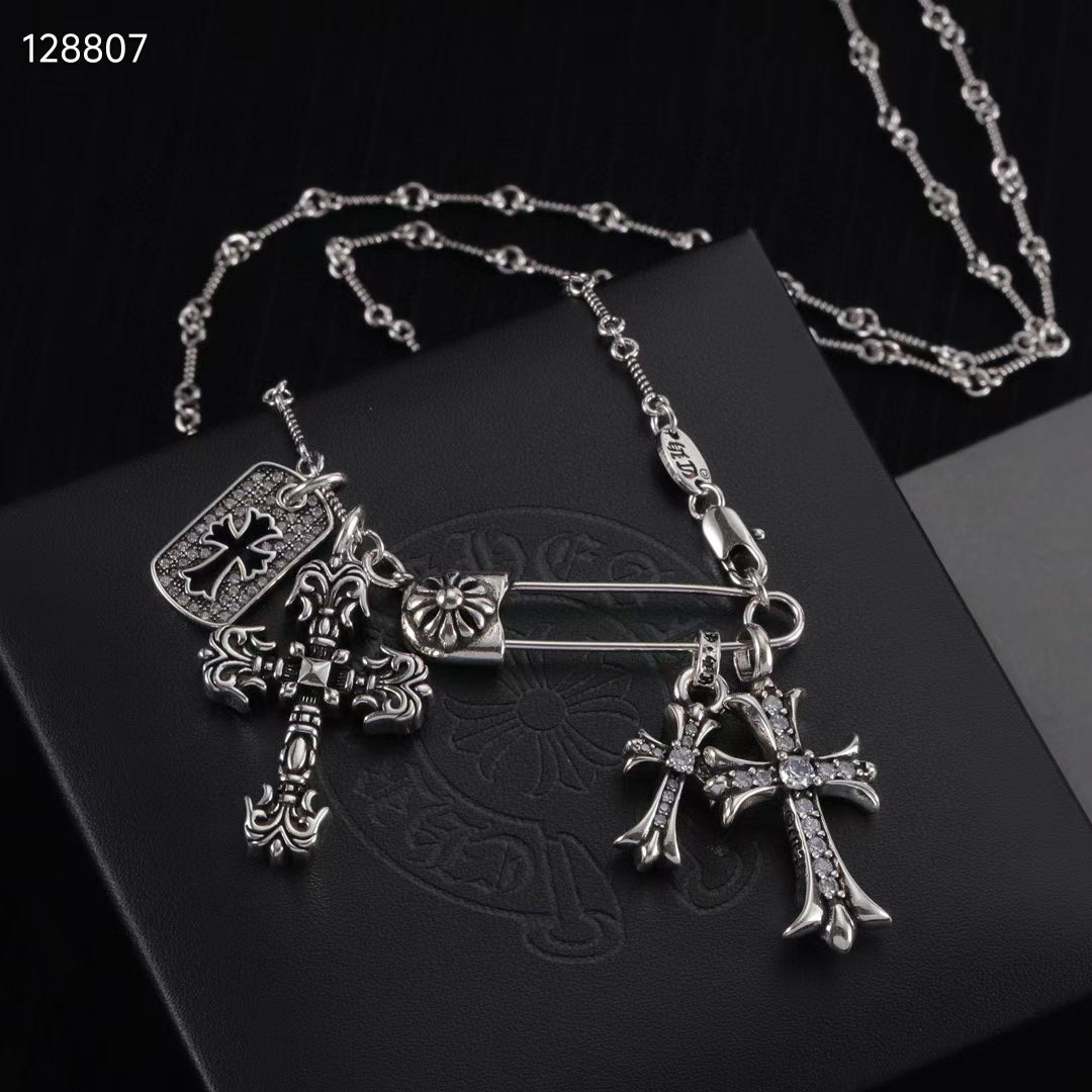 Chrome Hearts Multi-Element Combination Necklace