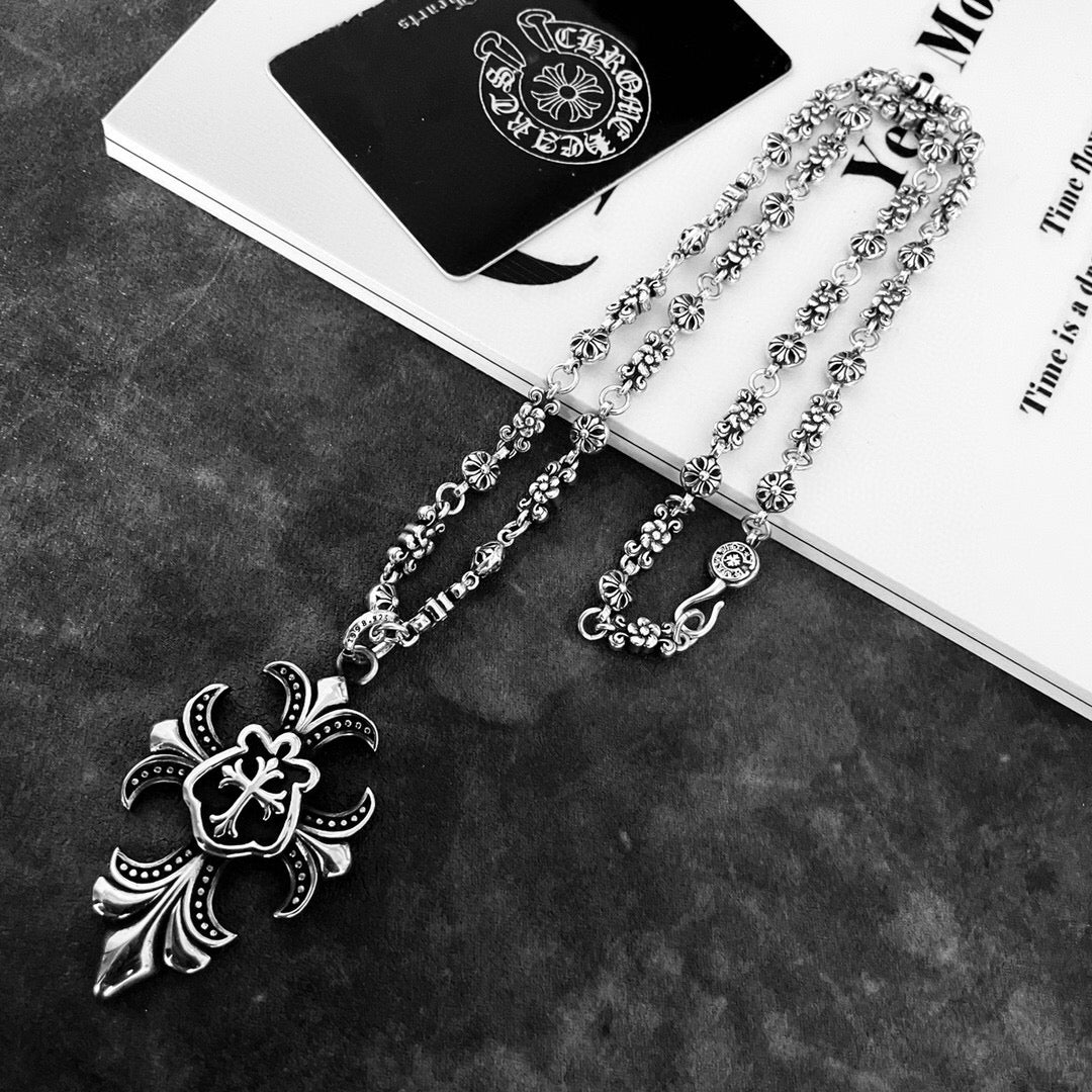 Chrome Hearts Vintage Scout Cross Necklace