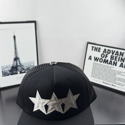 Chrome Hearts "Triple Star Trucker Hat"