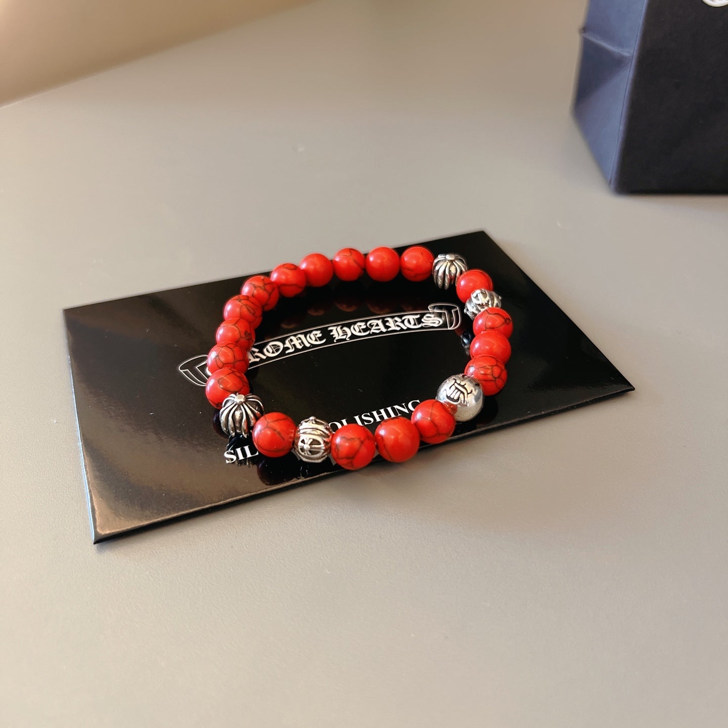Chrome Hearts Vintage Beaded Bracelet