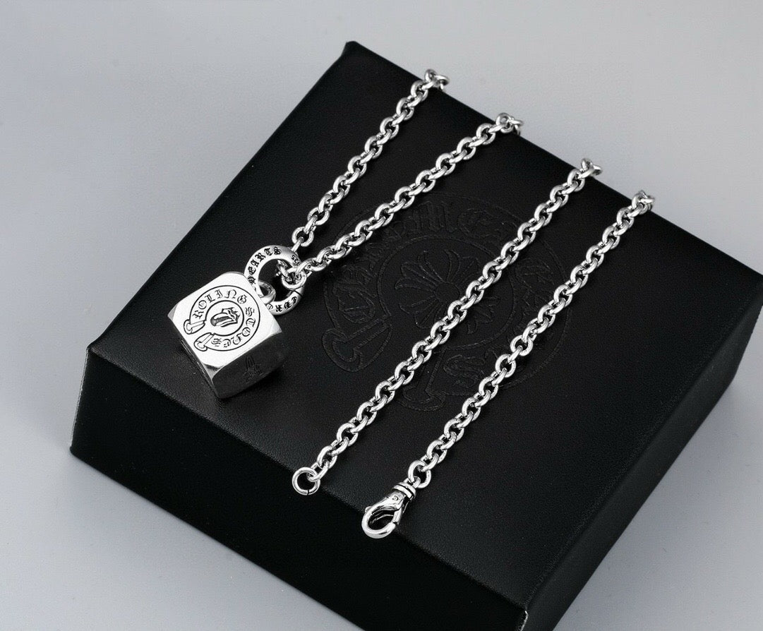 Chrome Hearts Dice Pendant Necklace