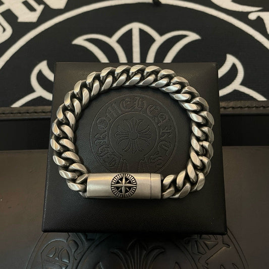 Chrome Hearts Cross Cuban Link Bracelet