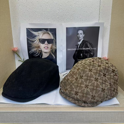 Chrome Hearts All-Over Cross Pattern Beret