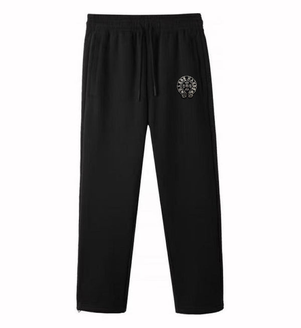 Chrome Hearts "Sanskrit Horseshoe" Embroidered Sweatpants