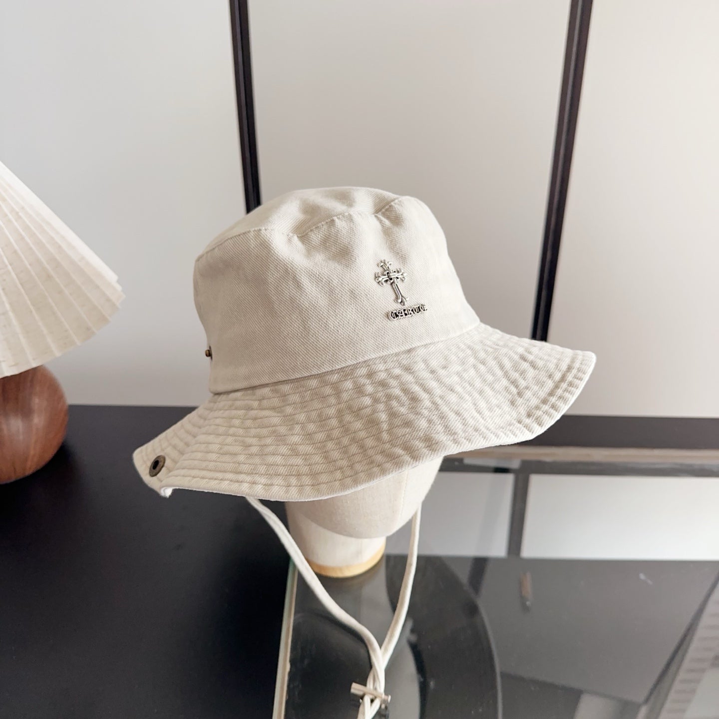 Chrome Hearts brand bucket hat,