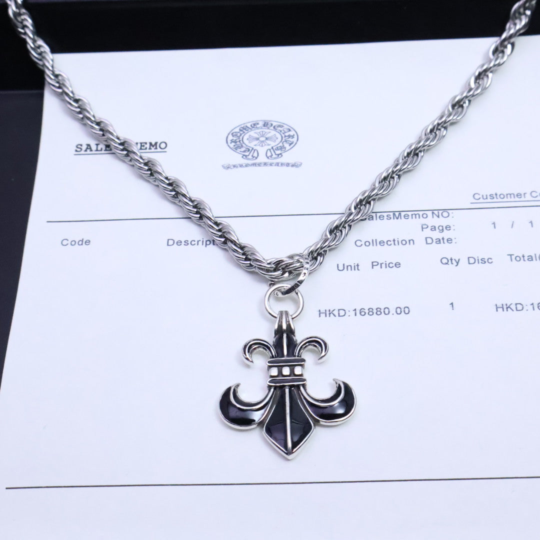 Chrome Hearts Scout Cross Pendant Necklace