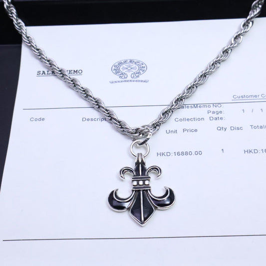 Chrome Hearts Scout Cross Pendant Necklace