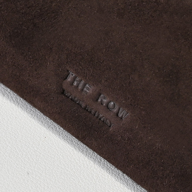 The Row Bindle Three Suede Shoulder Bag | Large Capacity Hobo Tote with Top Handle | Women's Designer Underarm Bag