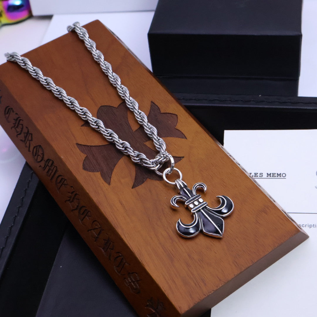 Chrome Hearts Scout Cross Pendant Necklace
