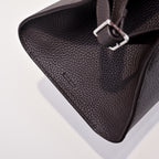 The Row Soft Margaux 12 Leather Tote Bag | Large Capacity Commuter Handbag with Detachable Strap | Women's Designer Shoulder Bag
