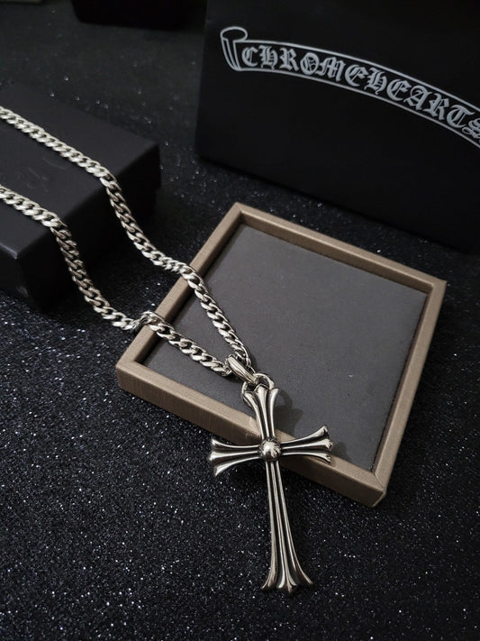 Chrome Hearts Large Cross Pendant Necklace