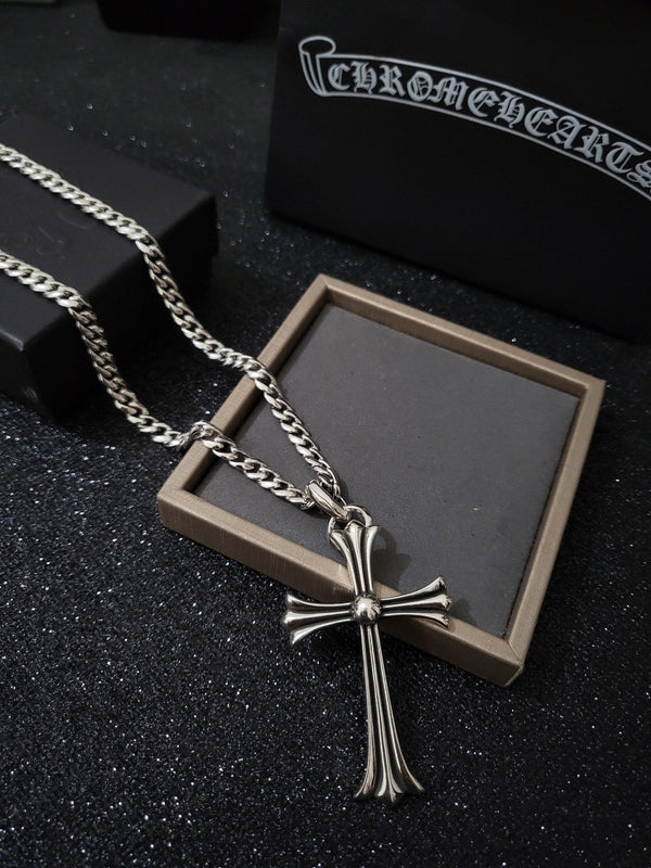 Chrome Hearts Large Cross Pendant Necklace