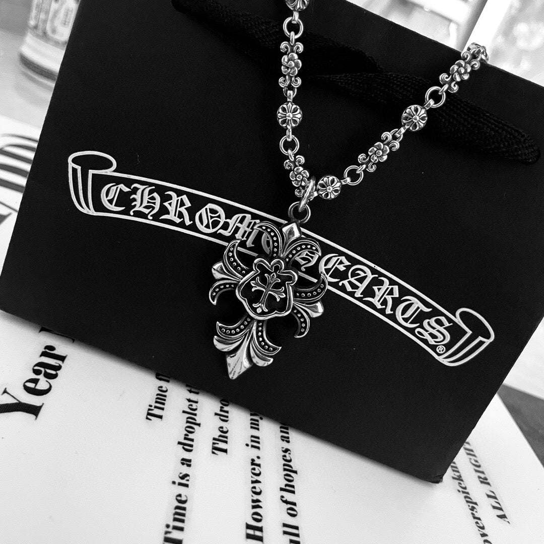 Chrome Hearts Vintage Scout Cross Necklace