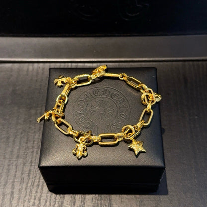 Chrome Hearts Multi-Element Pendant Bracelet