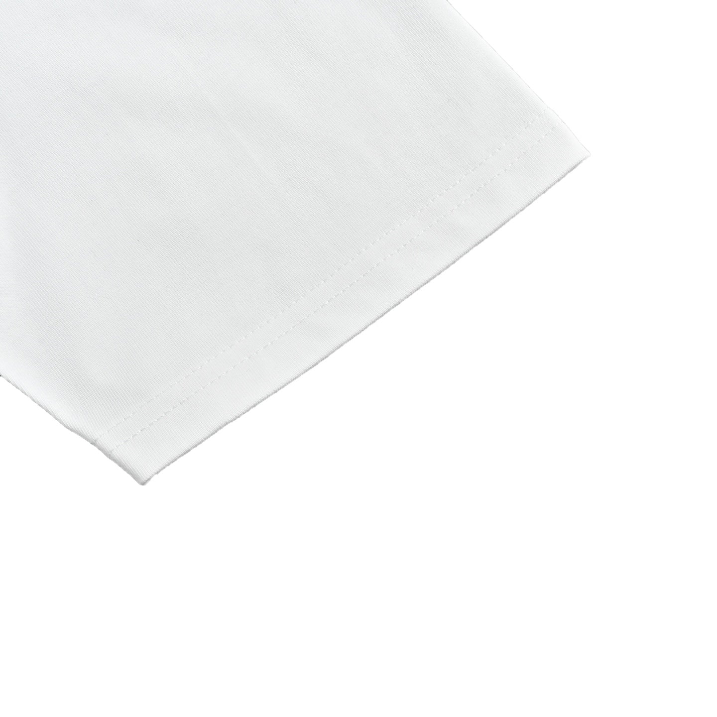 Chrome Hearts Men's White Cotton T-Shirt - Classic Banner Logo Crewneck Tee