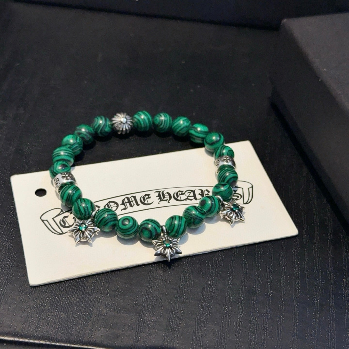Chrome Hearts Malachite Bracelet