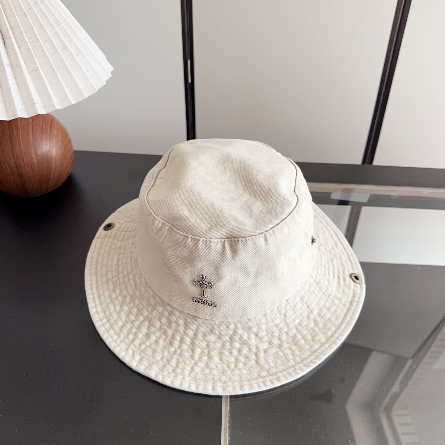 Chrome Hearts brand bucket hat,