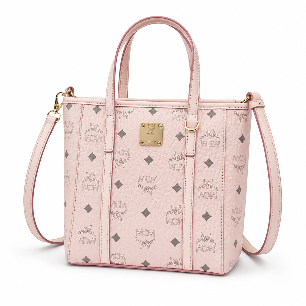 MCM Toni Mini Basket Tote