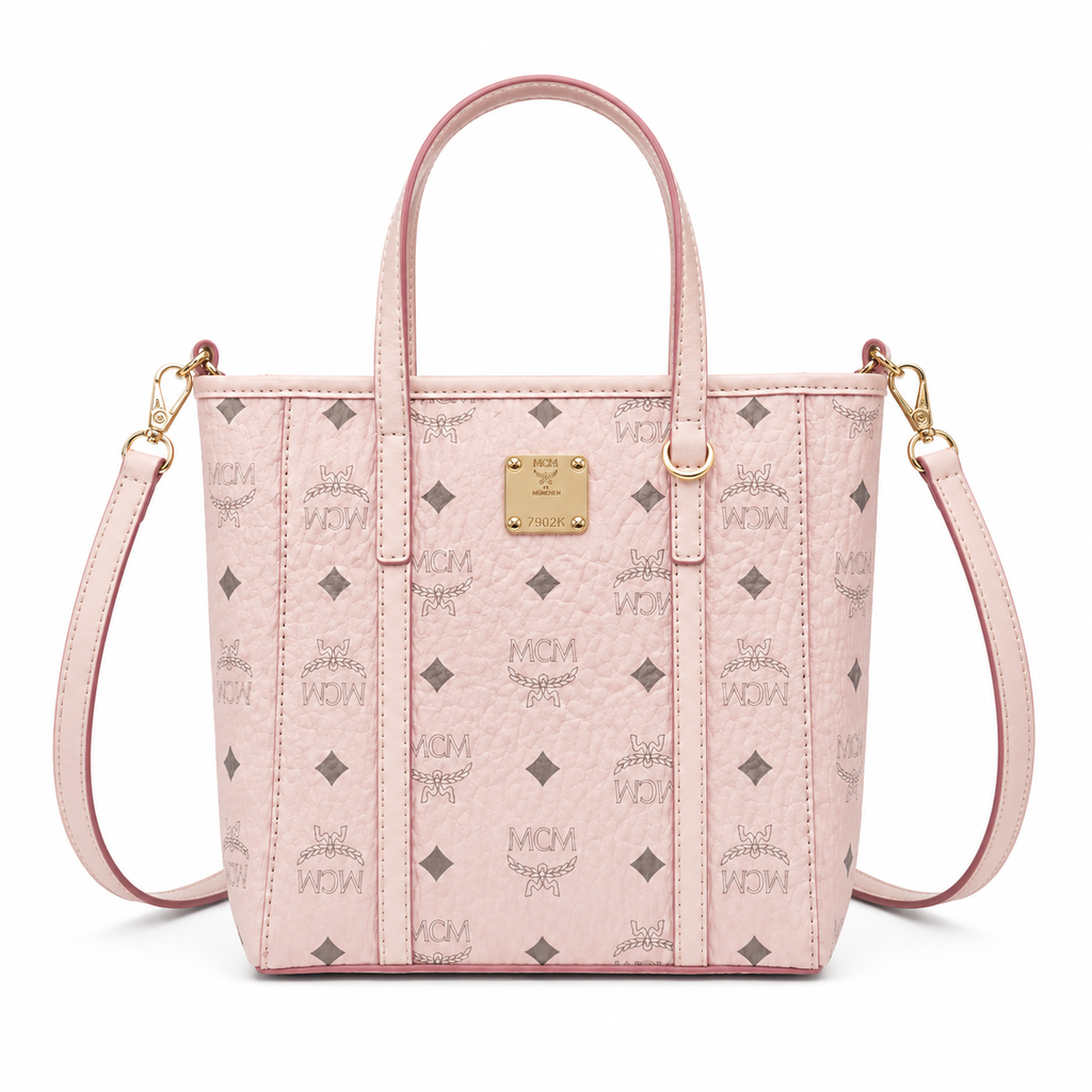 MCM Toni Mini Basket Tote