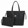 MCM Liz Series Medium Reversible Tote with Pouch