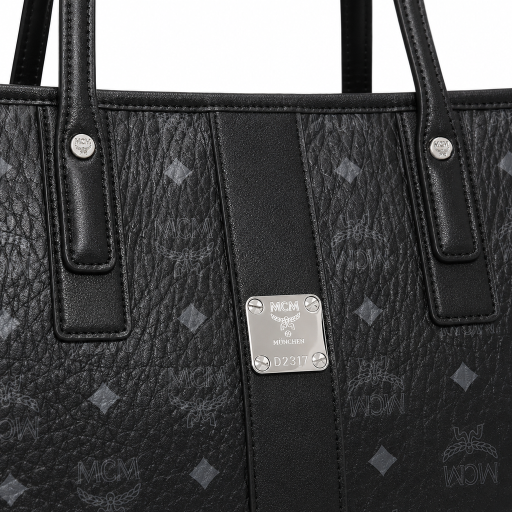 MCM Liz Series Medium Reversible Tote with Pouch
