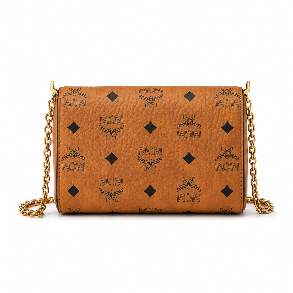 MCM Tracy Series Small Envelope Chain Bag