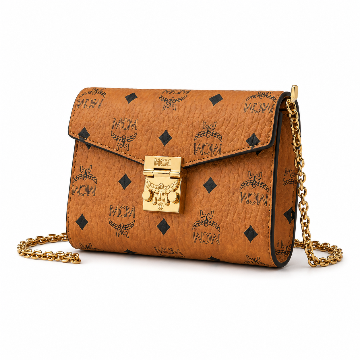MCM Tracy Series Small Envelope Chain Bag